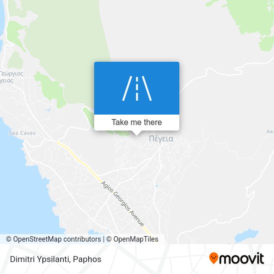 Dimitri Ypsilanti map