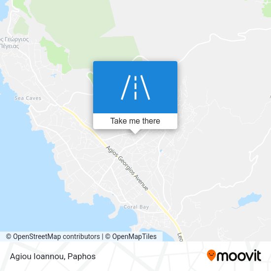 Agiou Ioannou map