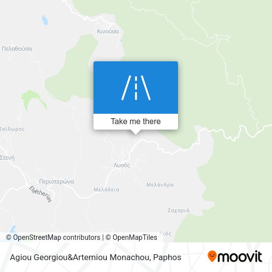 Agiou Georgiou&Artemiou Monachou map