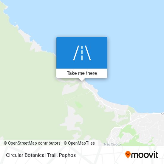 Circular Botanical Trail map