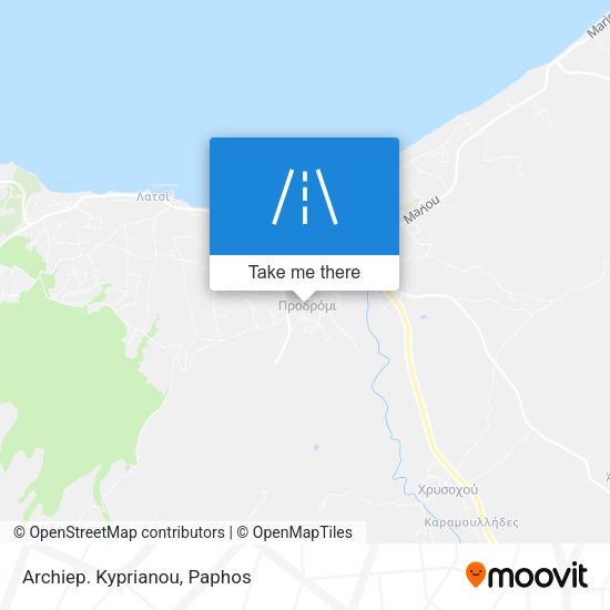 Archiep. Kyprianou map