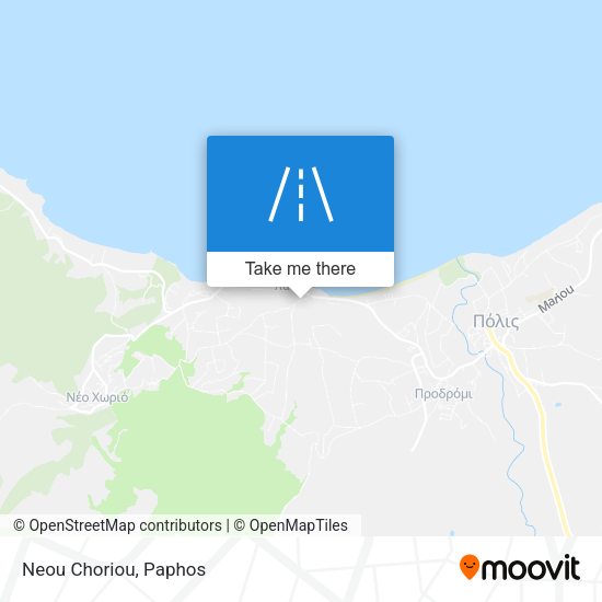 Neou Choriou map