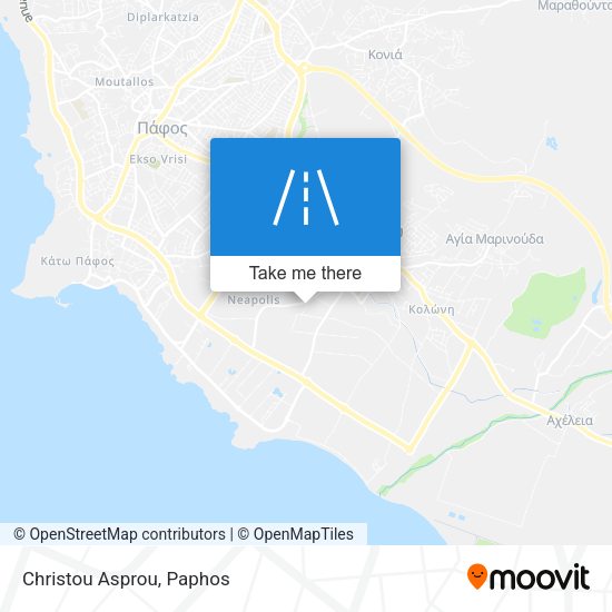 Christou Asprou map
