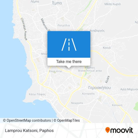 Lamprou Katsoni map