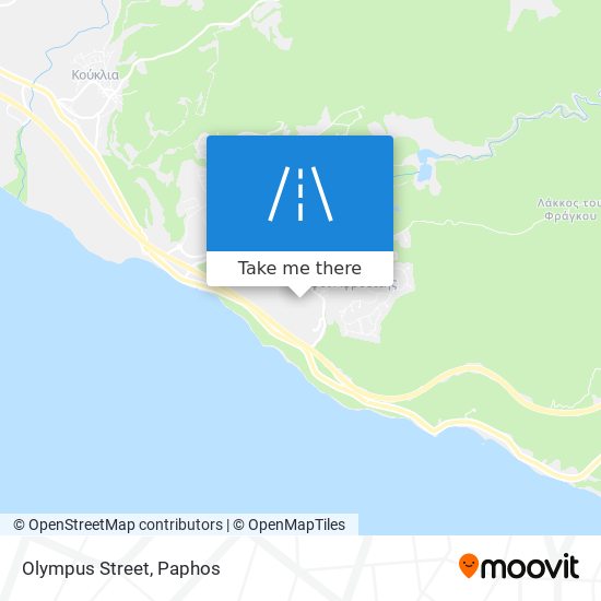 Olympus Street map