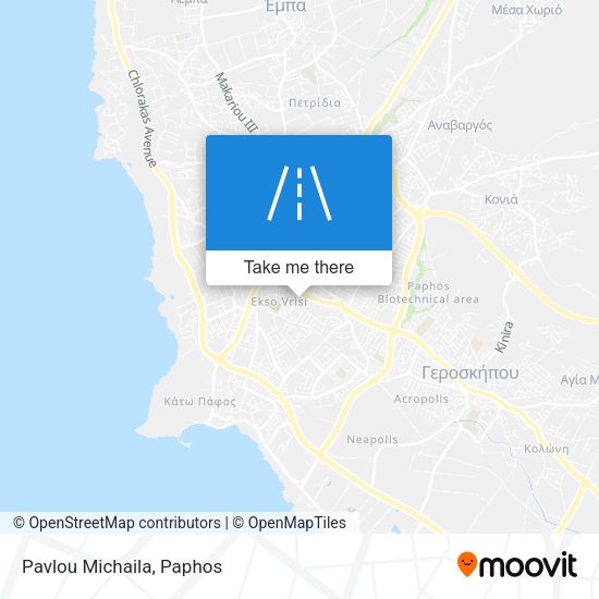 Pavlou Michaila map
