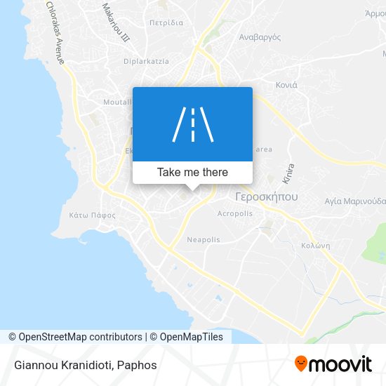 Giannou Kranidioti map