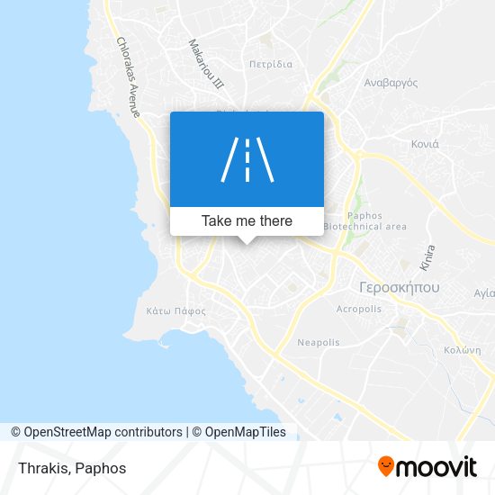 Thrakis map