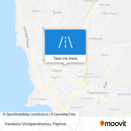 Vasileiou Voulgaroktonou map