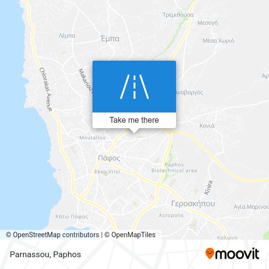 Parnassou map