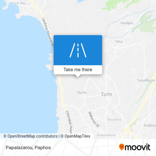 Papalazarou map