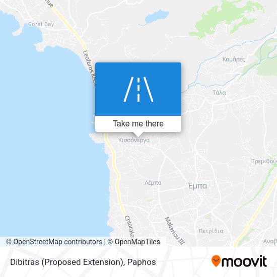 Dibitras (Proposed Extension) map
