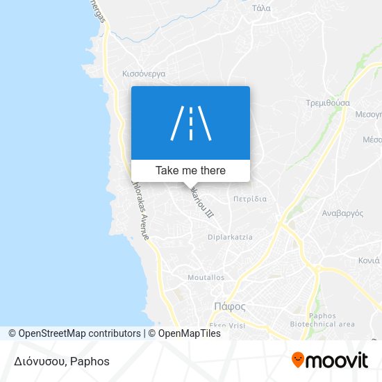 Διόνυσου map