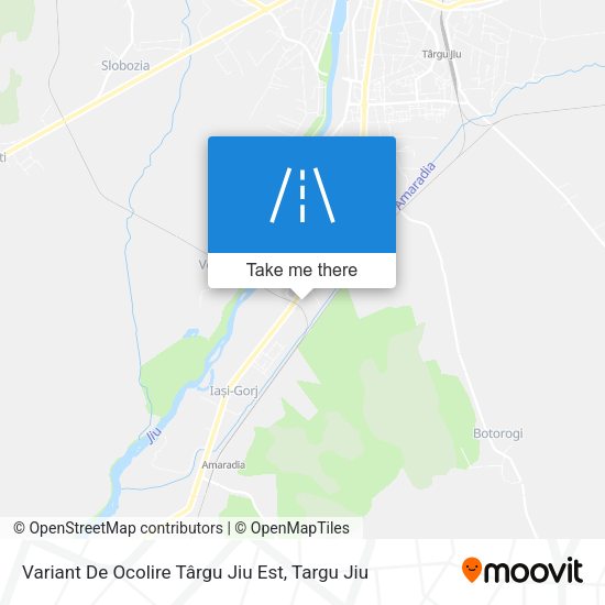 Variant De Ocolire Târgu Jiu Est map
