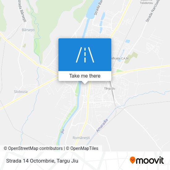 Strada 14 Octombrie map