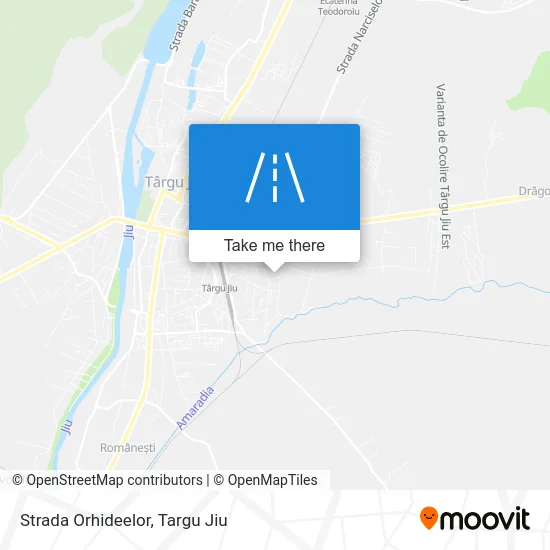 Strada Orhideelor map