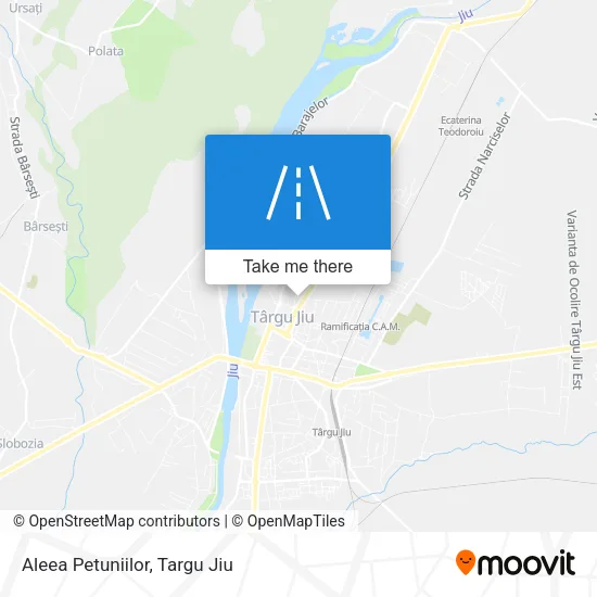 Aleea Petuniilor map