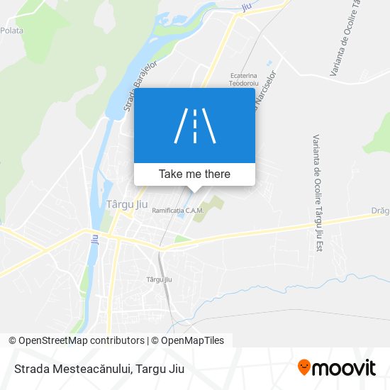 Strada Mesteacănului map