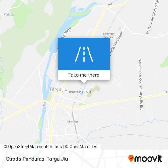 Strada Panduraș map