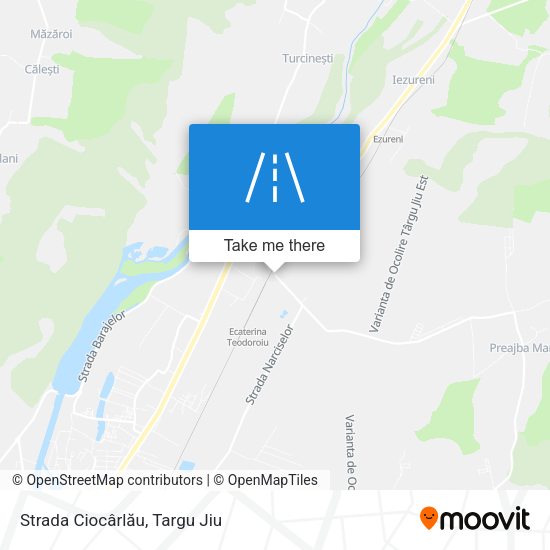 Strada Ciocârlău map