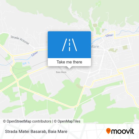 Strada Matei Basarab map