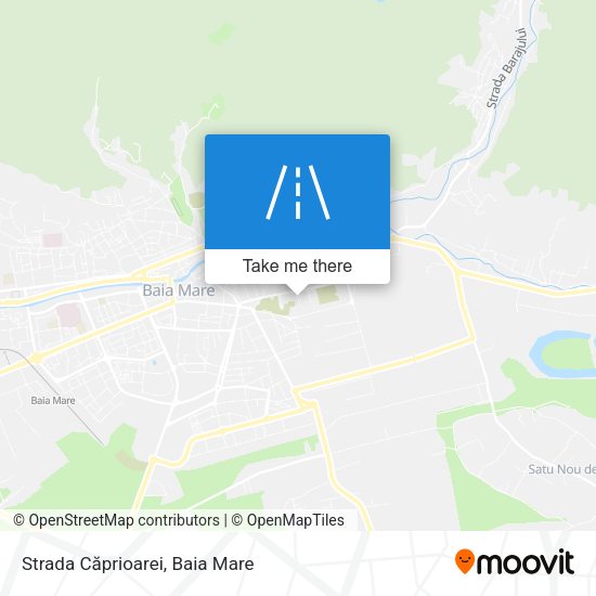 Strada Căprioarei map