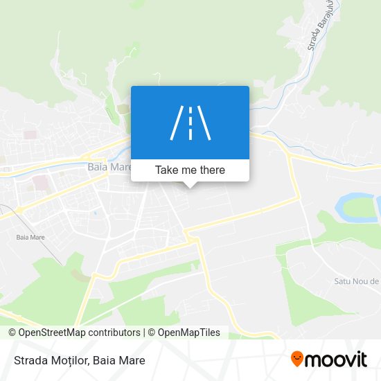 Strada Moților map