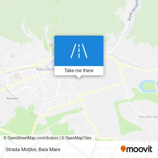 Strada Moților map