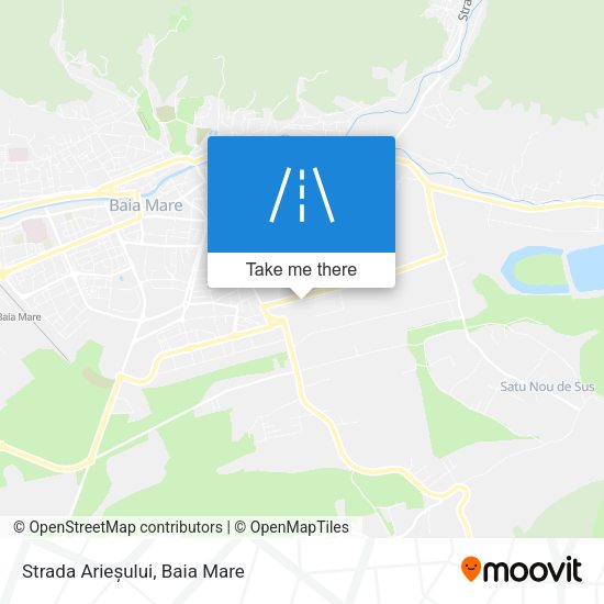 Strada Arieșului map