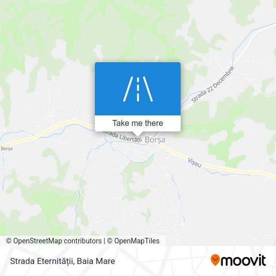 Strada Eternității map