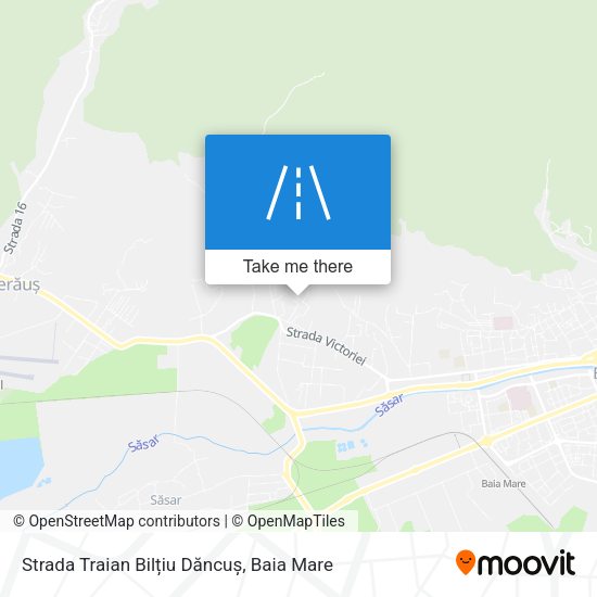 Strada Traian Bilțiu Dăncuș map