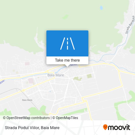 Strada Podul Viilor map