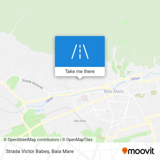 Strada Victor Babeș map