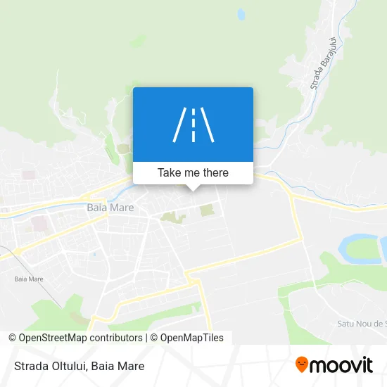 Strada Oltului map