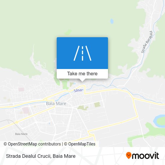 Strada Dealul Crucii map