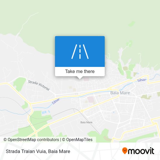 Strada Traian Vuia map