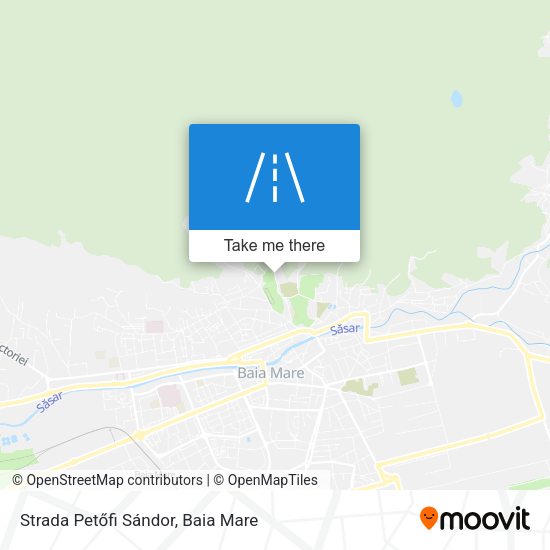 Strada Petőfi Sándor map