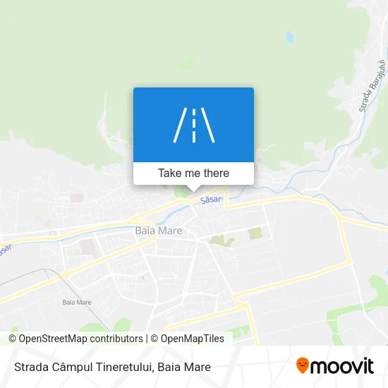 Strada Câmpul Tineretului map