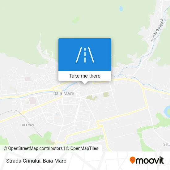 Strada Crinului map