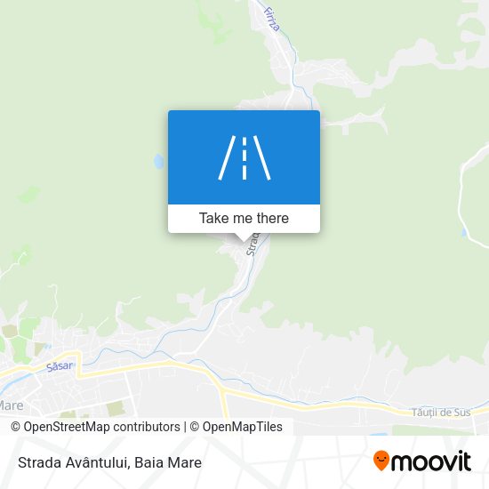 Strada Avântului map