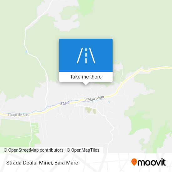 Strada Dealul Minei map