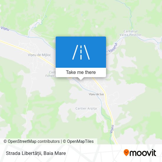 Strada Libertății map