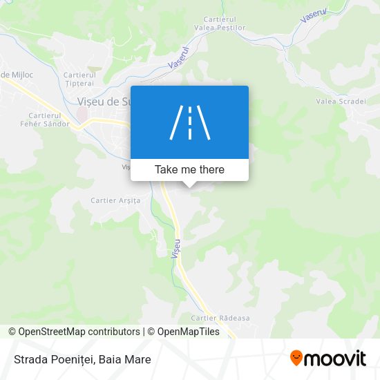 Strada Poeniței map