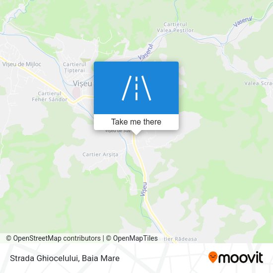 Strada Ghiocelului map