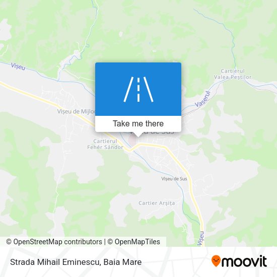 Strada Mihail Eminescu map
