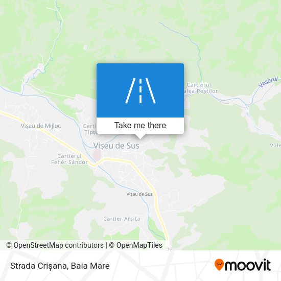 Strada Crișana map
