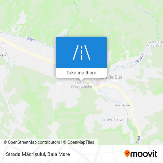 Strada Măcrișului map