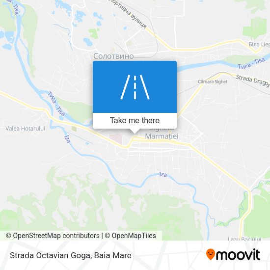 Strada Octavian Goga map