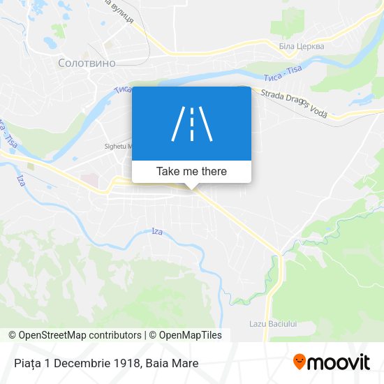 Piața 1 Decembrie 1918 map