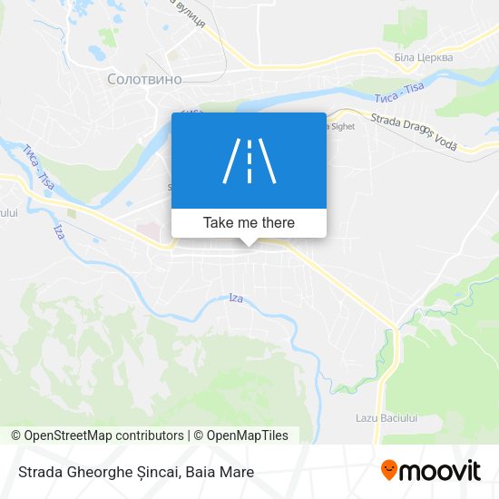 Strada Gheorghe Șincai map